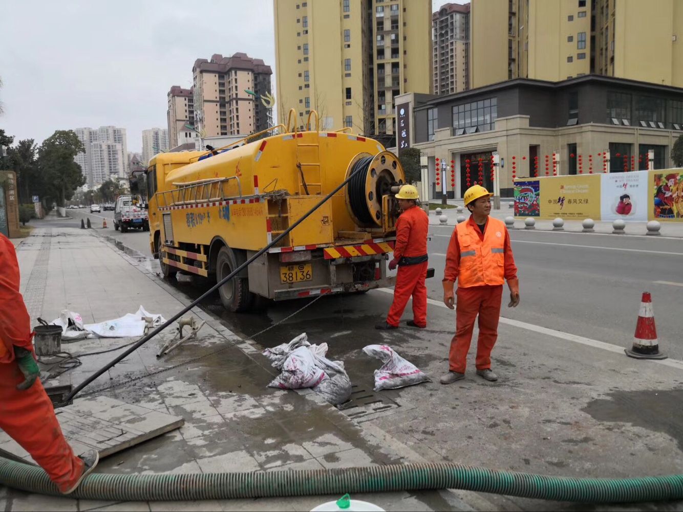 宁远排污管道清淤-管道清洗